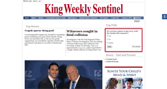 Desktop Screenshot of kingsentinel.com